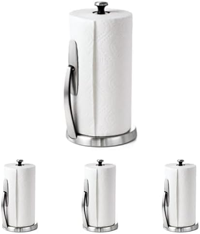 OXO Good Grips SimplyTear Paper Towel Holder Countertop,(Pack of 4)