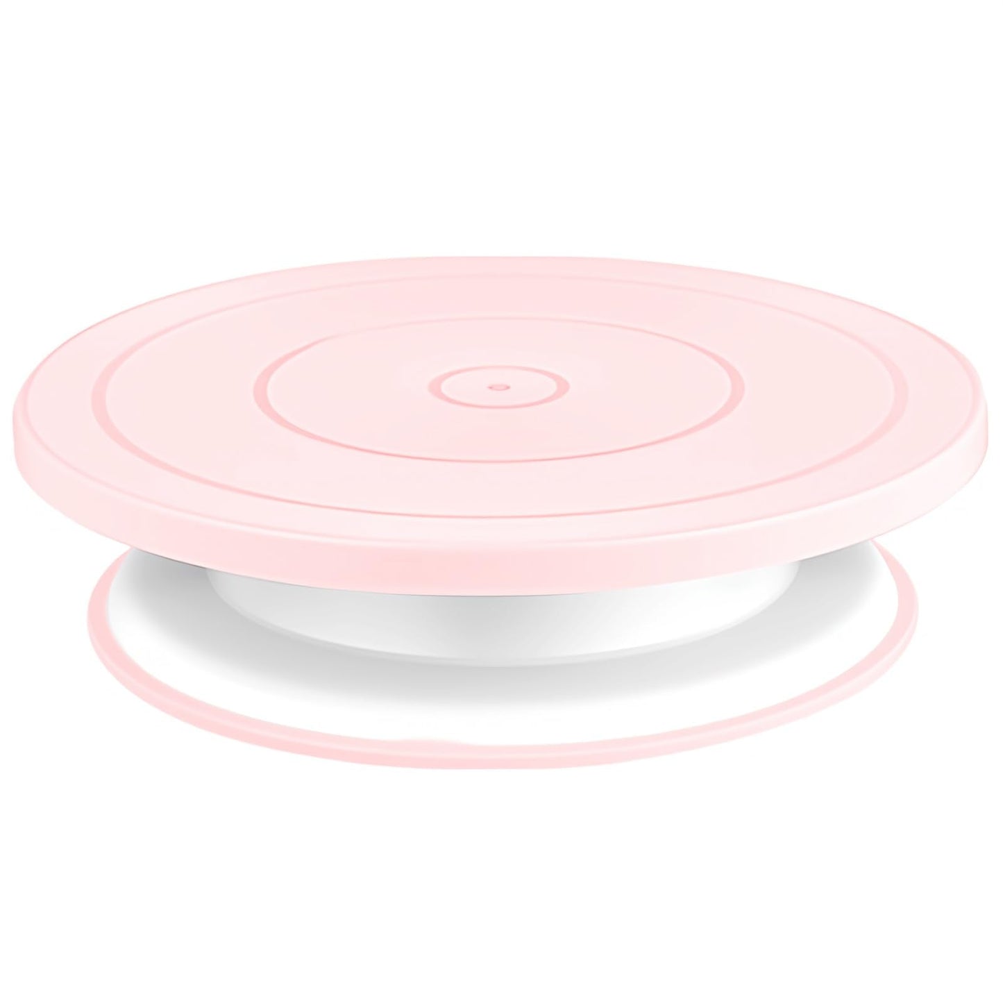 OZXNO Cake Decorating Turntable 11 Inch Cake Turntable Anti-Slip Rotating Cake Stand for Decorating(1pcs Black)