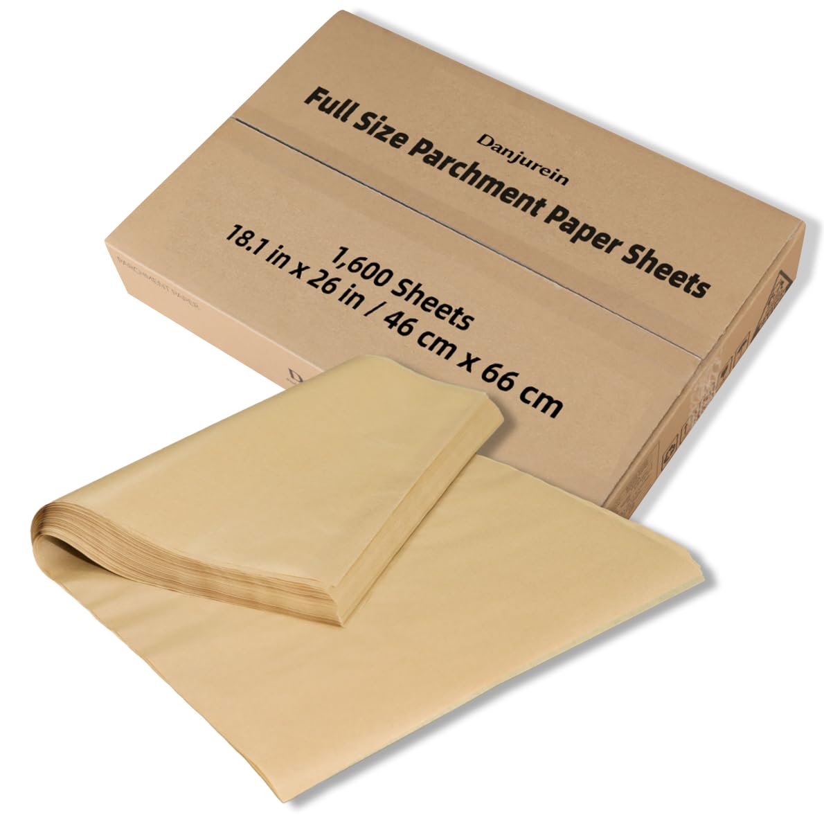 16x24" Commercial Baking Parchment Paper 2000 Bulk Sheet Industrial Grade