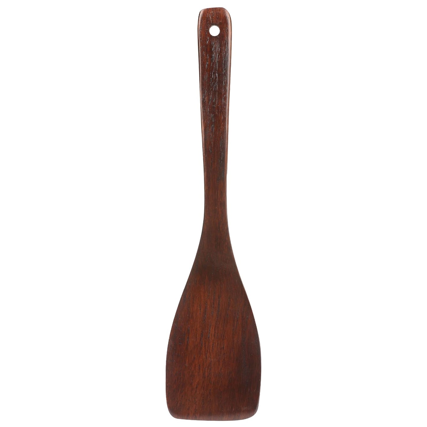 Wooden Spatula for Cooking, Long Handle Wood Spatulas for Non Stick Frying Pan, Right Hand Wood Turner for Cooking Kitchen Cookware