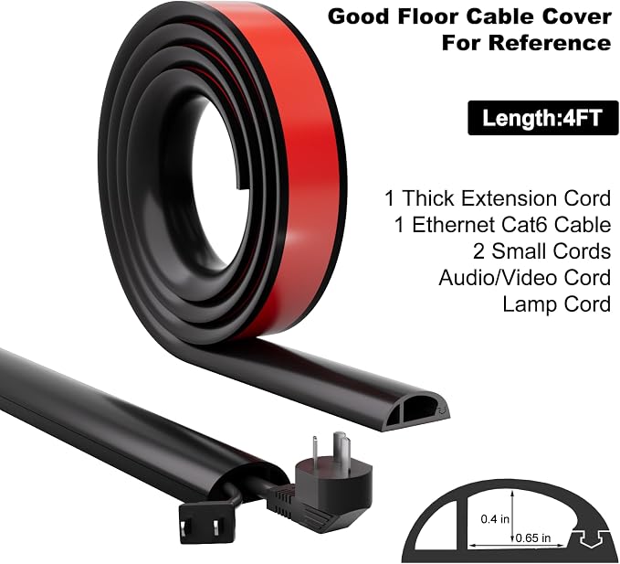 4FT Side-Open Extension Cord Covers