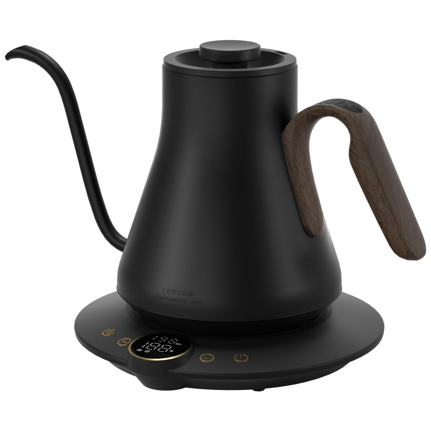 INTASTING Gooseneck Electric Kettle with ±1℉ Temperature Control 0.9 Liter