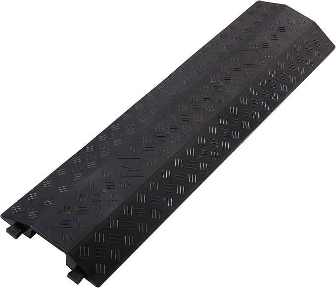 Medium 1 Piece - Floor Cord Cover Cord Protector Drop Over Drop Trak Cable Ramp