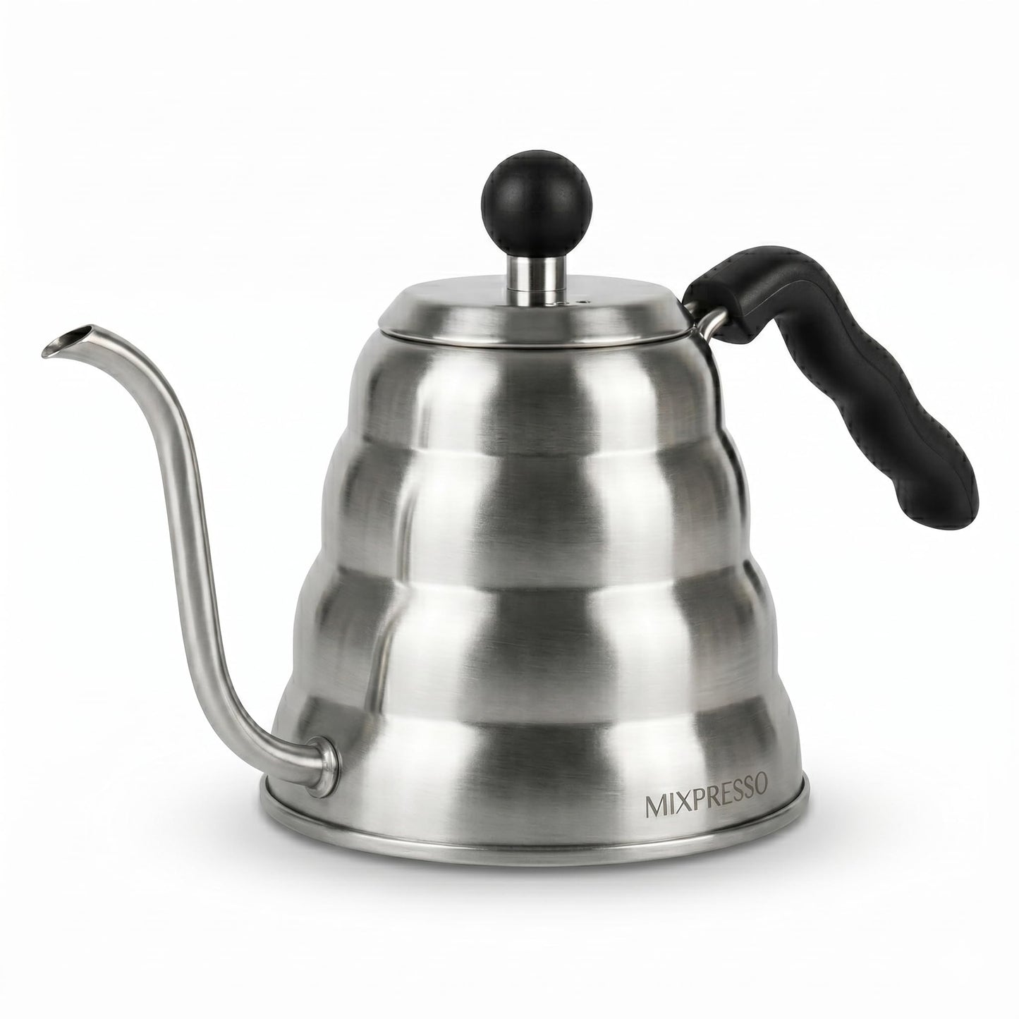 Mixpresso Gooseneck Pour Over Coffee Kettle, Barista Pour Control Design For Coffee & Tea High-Grade Stainless Steel 1.2 Liter (40 Oz) Drip Coffee Induction Cooker, Copper Stovetop Kettle