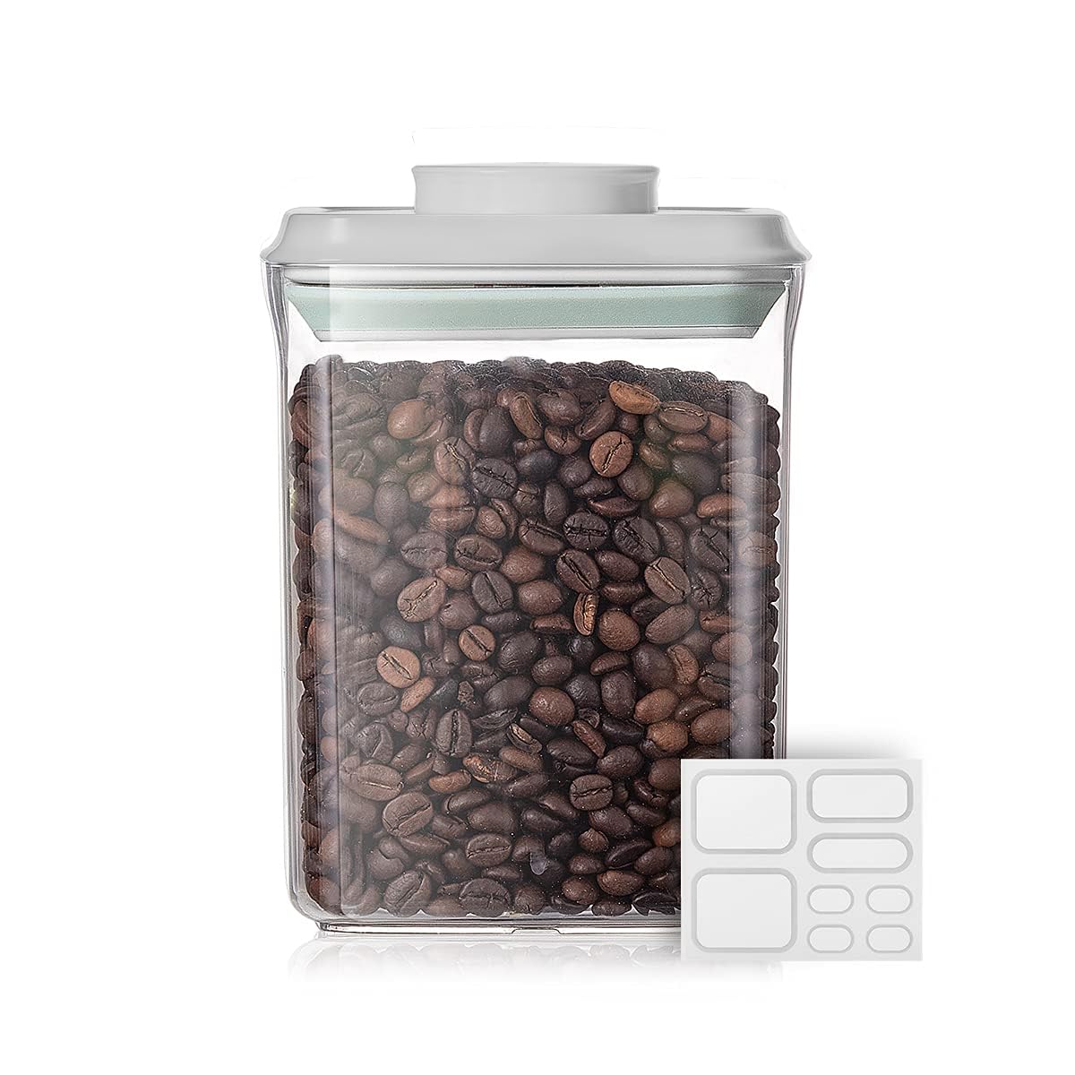 Food Storage Containers with Lids Airtight- 3Pcs BPA-Free Kitchen and Pantry Organization Pop Containers, Leakproof Stackable Kitchen Storage Containers for Cereal, Flour, Sugar (0.5, 1.2, 1.8 QT)