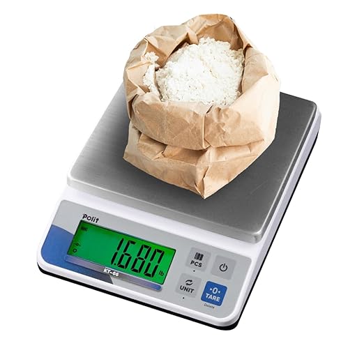 Polit Digital Kitchen Scale, Commercial Grade for Baking, 30lb/13kg