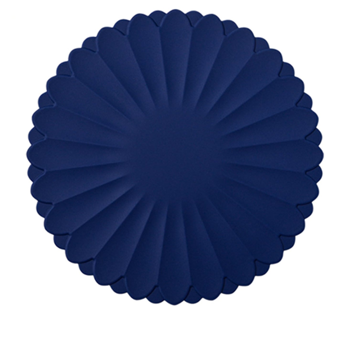 Heat-Resistant Silicone Trivet Mats, Non-Slip Hot Plate Holder for Kitchen Countertops & Dining Table, Reusable Pot Holder Pad with Secure Grip, Dishwasher Safe (Sea Sky Blue, Diameter: 18cm/7.09")