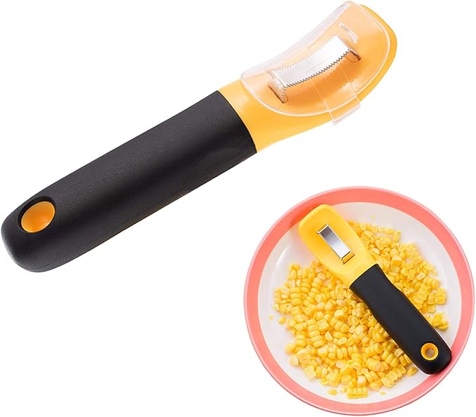 Corn Cob Stripper Tool, Professional Corn Sheller Kernel Cutter, Corn Peeler Corn Remover Kitchen Tool