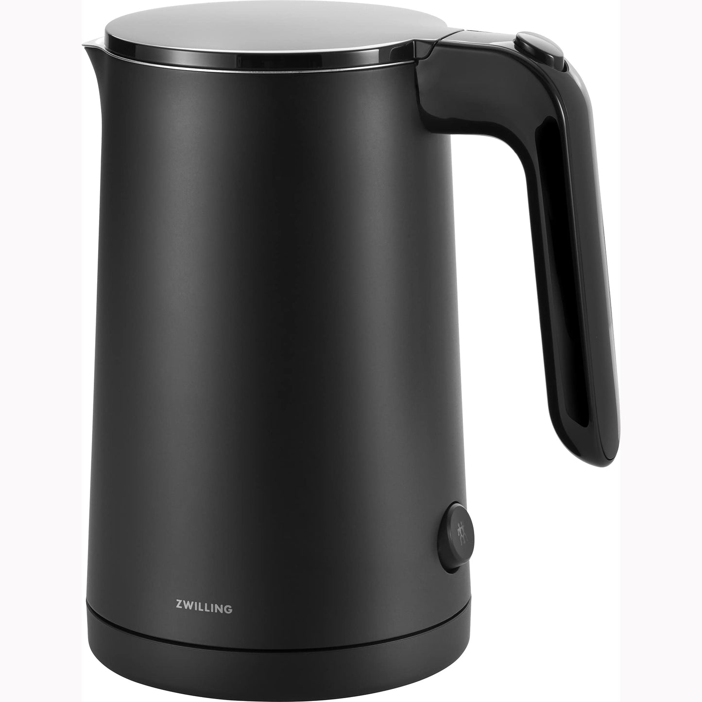 ZWILLING Enfinigy Glass Kettle 1.7L, Tea Kettle, 6 Preset Temps for the Perfect Cup, Tea Timer, Silver