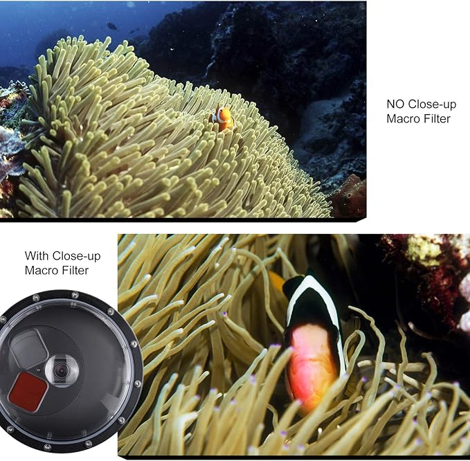 Dome Port for GoPro Hero 8 Black, Dome Port Lens