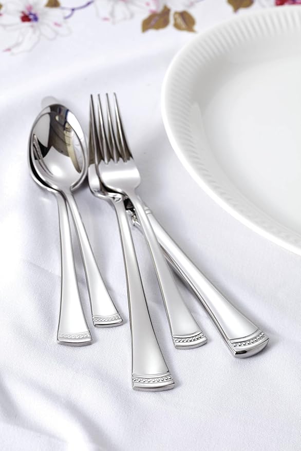 Lenox Portola Steak Knives Silverware Set for 12, Flatware