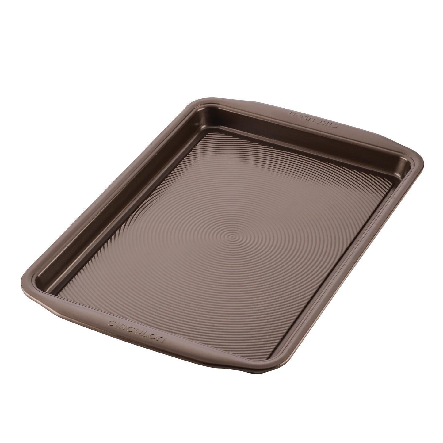 Circulon Nonstick Bakeware Set with Nonstick Cookie Sheet / Baking Sheet and Cooling Rack - 2 Piece, Chocolate Brown