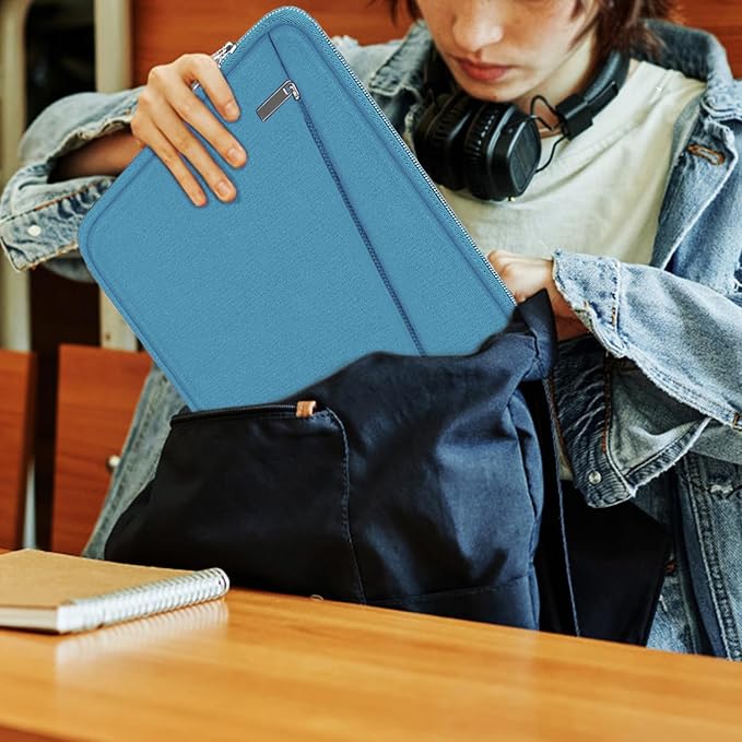 15.6 inch Laptop Sleeve, Slim Computer Carrying Bag Protective Cover Briefcase