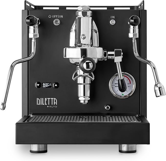 Diletta Alto Espresso Machine | Dual Boiler | PID | Shot Timer | Adjustable OPV | (Stainless Steel)