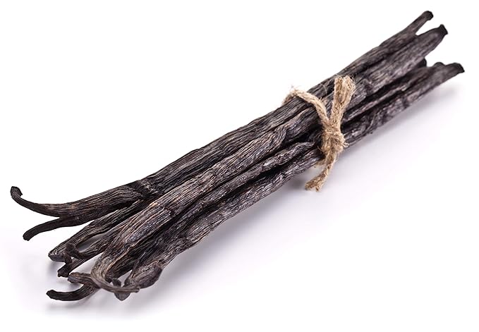 25 Vanilla Beans - Whole Extract Grade B Pods for Baking, Homemade Extract, Brewing, Coffee, Cooking - Tahitian