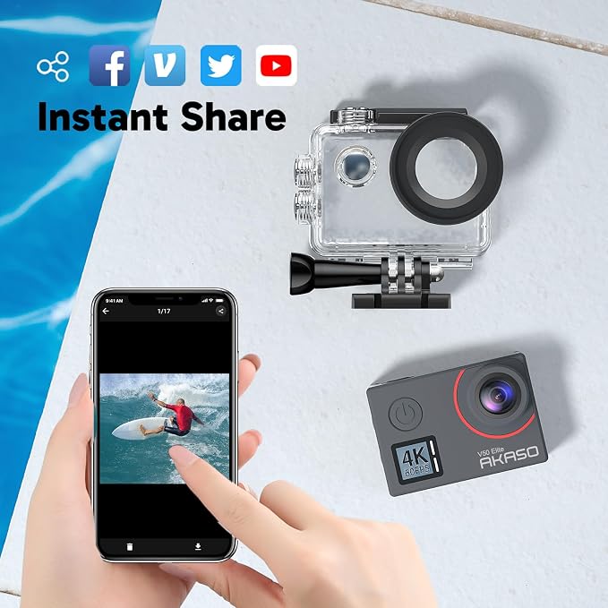AKASO V50 Elite 4K60fps Action Camera