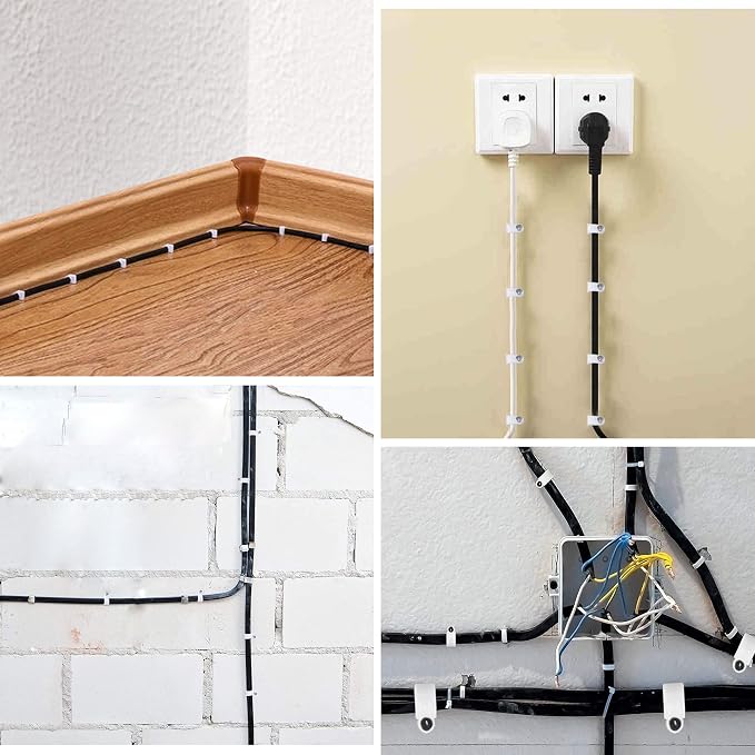 Cable Clips, Wire Wall Clips