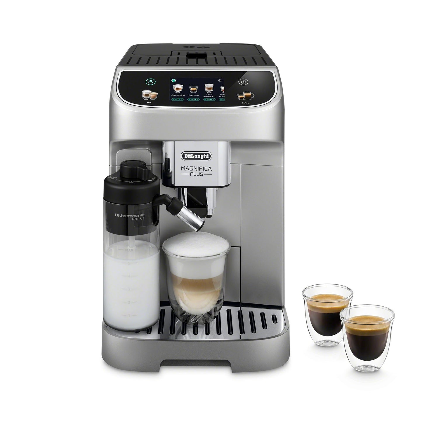 De'Longhi Magnifica Evo Next Automatic Espresso Machine, Frother, Silver