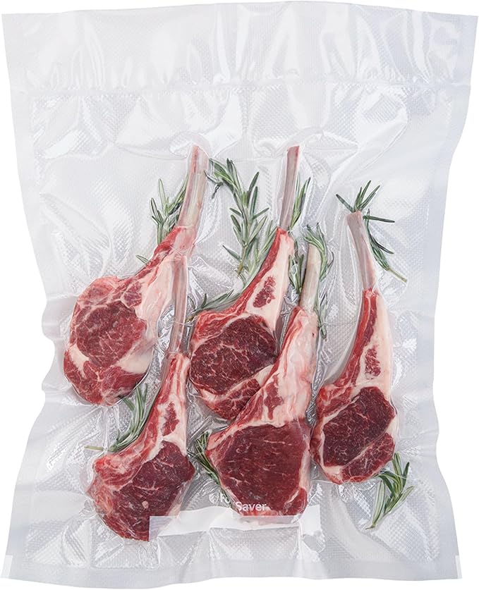 FoodSaver Custom Fit Vacuum Sealer Rolls, Airtight Food Storage and Sous Vide Rolls, BPA-Free, 11 x 16' (Pack of 3)