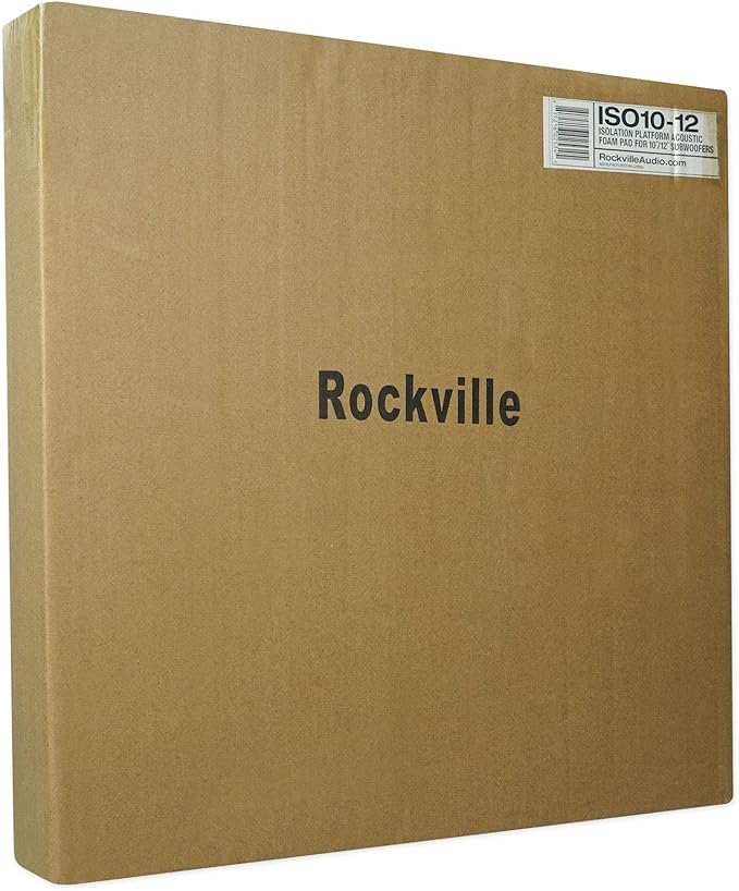 Rockville ISO 10-12 Isolation Platform Acoustic Riser Pad, High-Density Foam