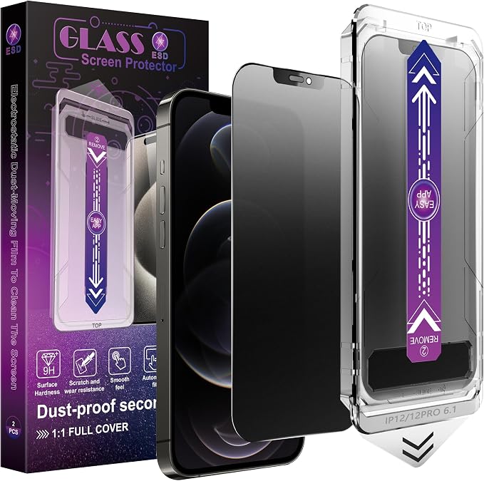 2 Pack Matte Privacy Screen Protector