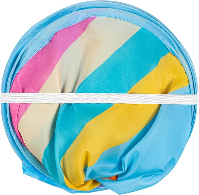 Bluey Pop Up Hamper - Bluey and Bingo Mesh Laundry Basket/Bag with Durable Handles - Storage for Clothes and Toys