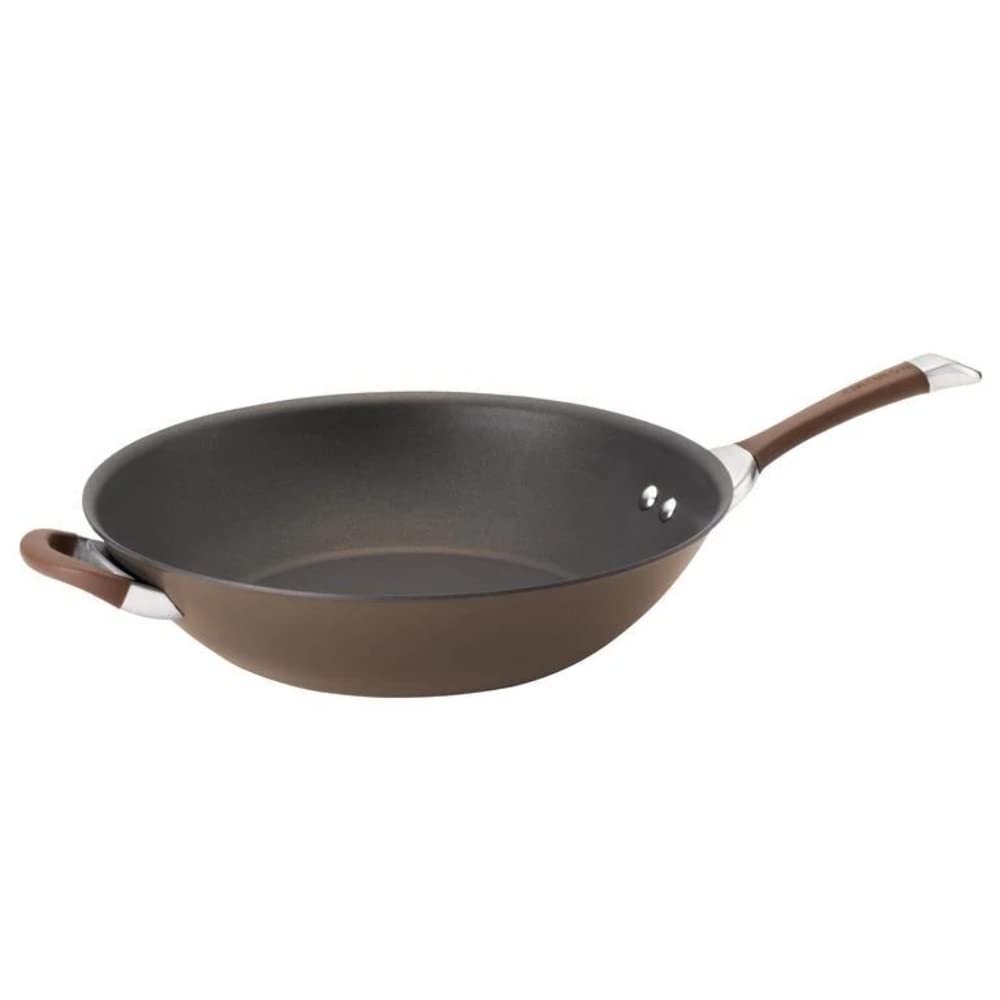 Circulon Symmetry Hard Anodized Nonstick Frying Pan Set, Twin Pack, Black