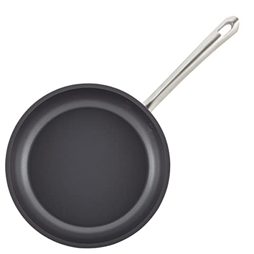 Anolon Accolade Forged Hard Anodized Nonstick Pots & Pans - Induction Cookware Set - 12 Piece - Moonstone Gray