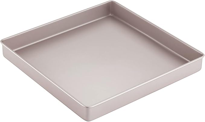 CHEFMADE 15-Inch Baking Sheet Pan, Non-Stick Carbon Steel Rimmed Cookie Sheet Pan for Oven Roasting Meat Bread Jelly Roll Battenberg Pizzas Pastries 10.6" x 15.6" x 1" (Champagne Gold)