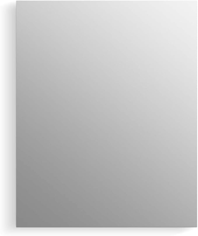 Kohler 55060-NA Embark Slim Medicine Cabinet Mirror, Adjustable Shelves, Bathroom Organizers and Storage, 16 in. W x 20 in. H