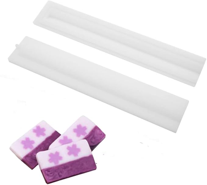 Rabbit Tube Column Silicone Soap Candle Mold Embed Soap Making Supplies Silicone Mold for Soap