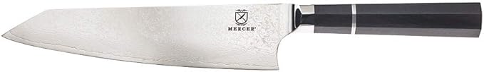 Mercer Culinary M13789 Premium Grade Super Steel, 8-Inch Serrated Bread Knife, G10 Handle