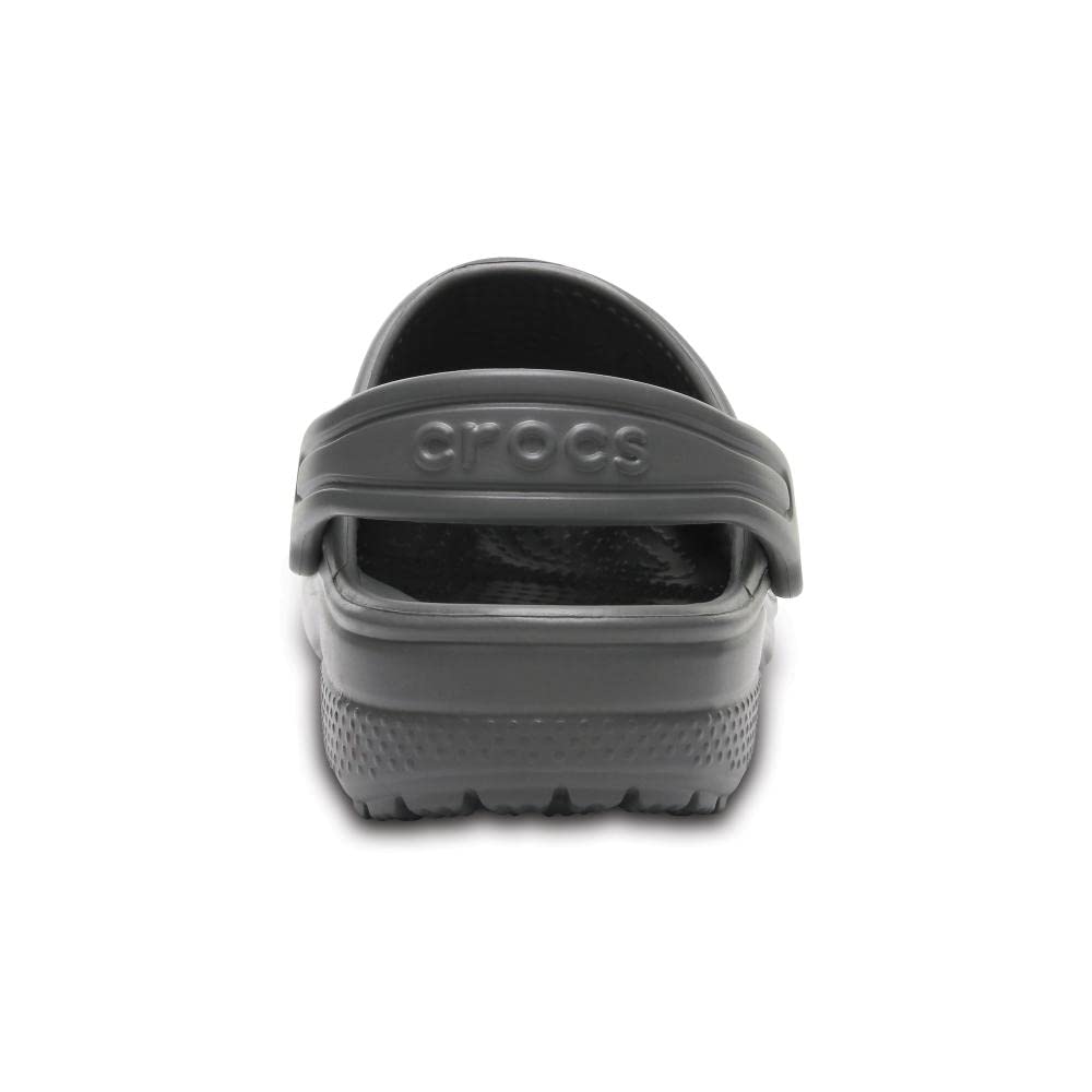 Crocs Kids Classic Clog (Toddler) - Clogs for Kids - Synthetic Upper - Ventilation Holes - Round Toe Slate Grey 4 Toddler M