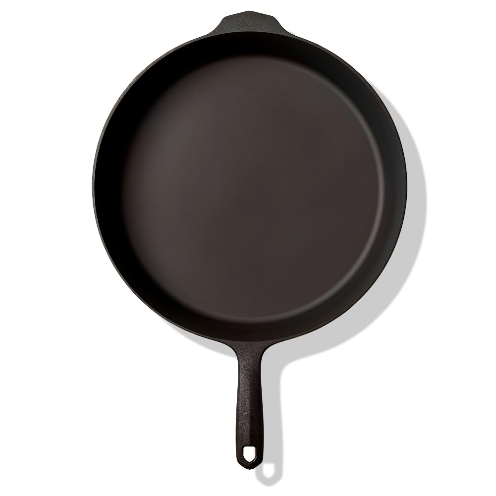 Field Company No.6 Small Cast Iron Skillet – 8.38-Inch Pre-Seasoned Pan for 1–2 Servings, Lighter & Smooth, Made in USA