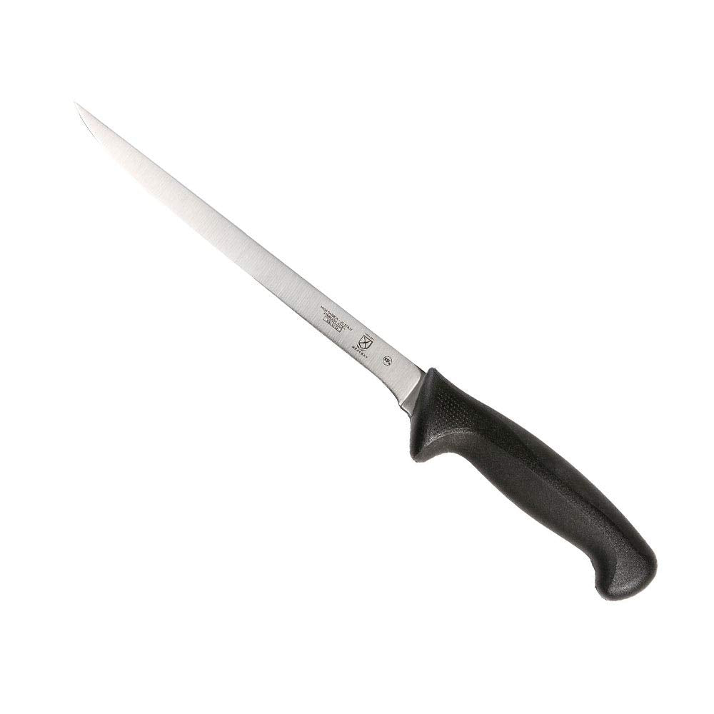 Mercer Culinary M22508 Millennia Black Handle, 8-Inch Wavy Edge, Bread Knife