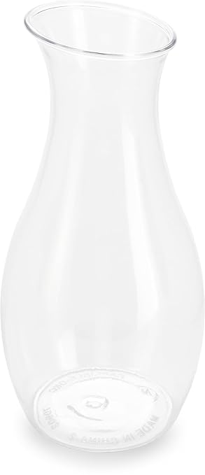 Carlisle Plastic Carafe, 1.5 L, Water, Juice and Wine, Clear