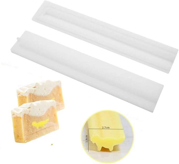 Rabbit Tube Column Silicone Soap Candle Mold Embed Soap Making Supplies Silicone Mold for Soap