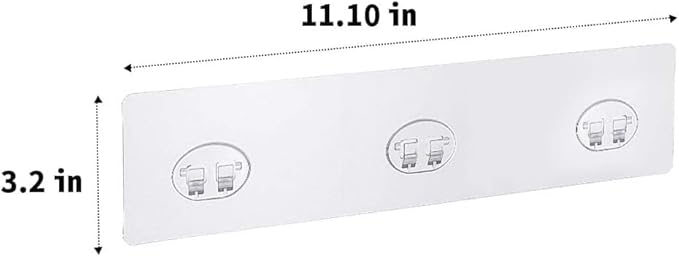 4pcs Shower Caddy Adhesive Replacement,Shower Shelves Adhesive Strip Pad Shower Organizer Sticker Replacement Bathroom Heavy Duty Strong Sticky Wall Adhesive