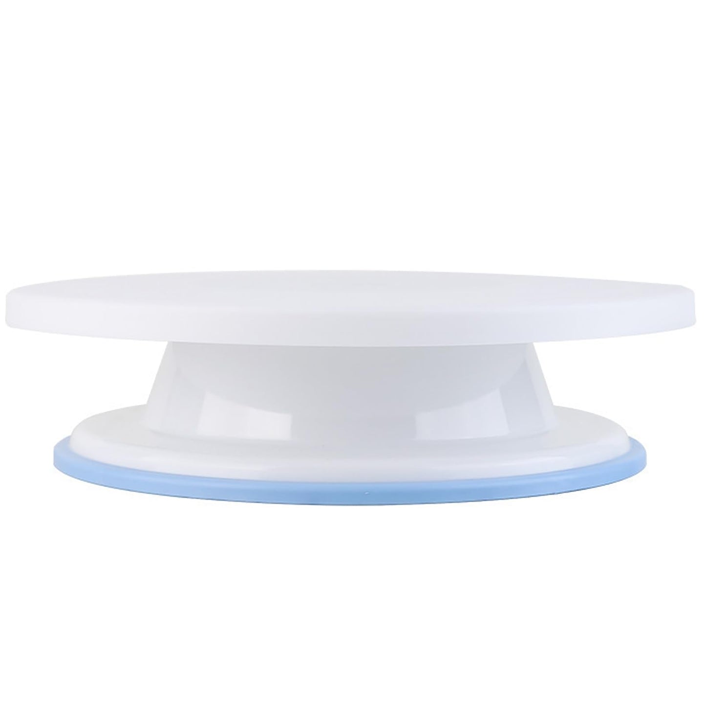OZXNO Cake Decorating Turntable 11 Inch Cake Turntable Anti-Slip Rotating Cake Stand for Decorating(1pcs Black)