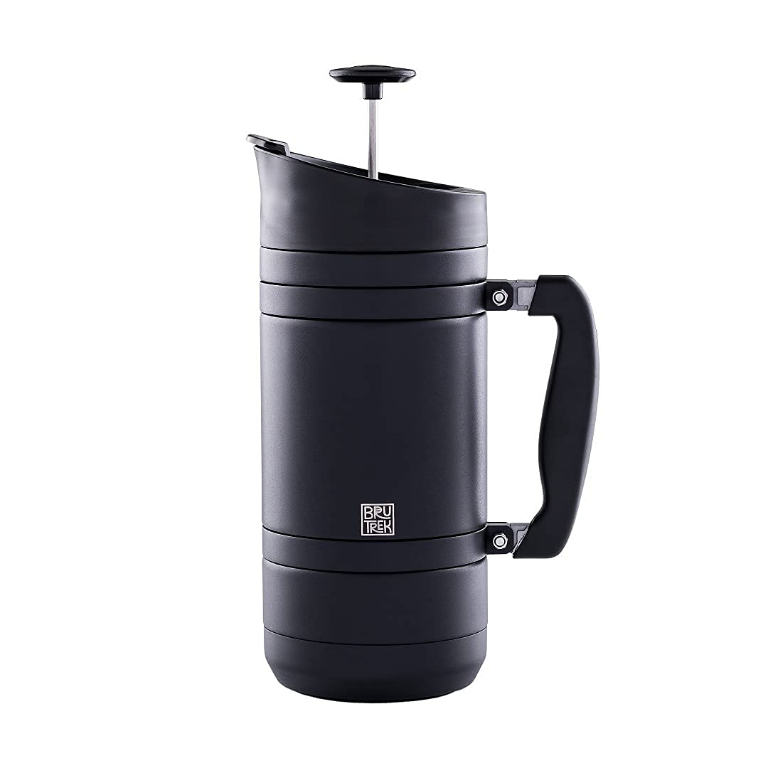 BruTrek by Planetary Design | BaseCamp French Press | 48 fl.oz - RedRock