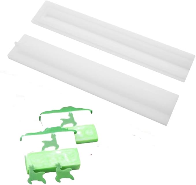 Rabbit Tube Column Silicone Soap Candle Mold Embed Soap Making Supplies Silicone Mold for Soap