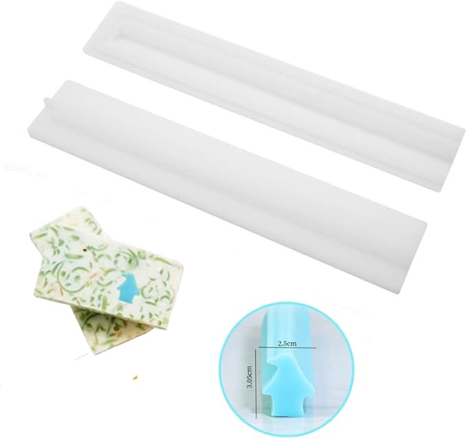Rabbit Tube Column Silicone Soap Candle Mold Embed Soap Making Supplies Silicone Mold for Soap