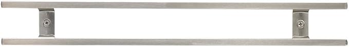 Mercer Culinary 24" Magnetic Knife Bar with 6 S Hooks, 24 Inch x 2.4 Inch x.9 Inch, Stainless Steel