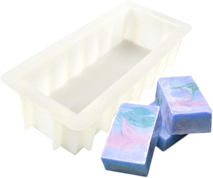 Rabbit Tube Column Silicone Soap Candle Mold Embed Soap Making Supplies Silicone Mold for Soap