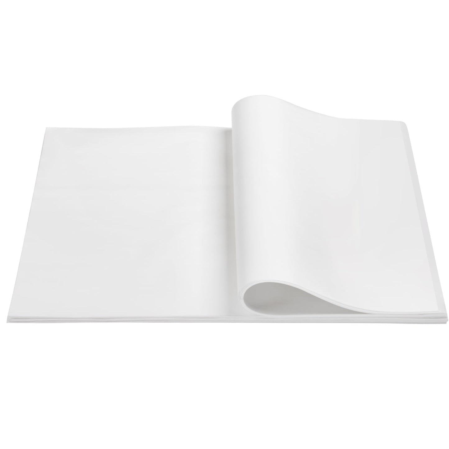 Beasea Parchment Paper Sheets for Baking, 200pcs 10x14 Inch Unbleached Precut Nonstick Heavy Duty Natural Parchment Baking Paper Sheets for Air Fryer Cooking, Grilling, Frying and Steaming