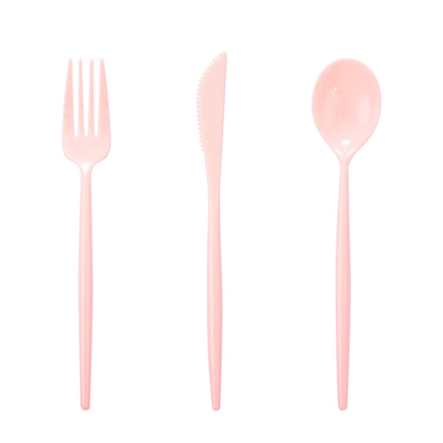 Supernal 180pcs Gold Plastic Silverware Set, Disposable Cutlery