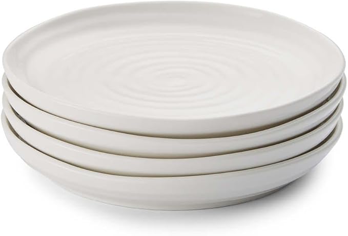 Portmeirion Sophie Conran White Coupe Dinner Plate - Set of 4
