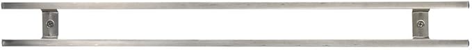 Mercer Culinary 24" Magnetic Knife Bar with 6 S Hooks, 24 Inch x 2.4 Inch x.9 Inch, Stainless Steel