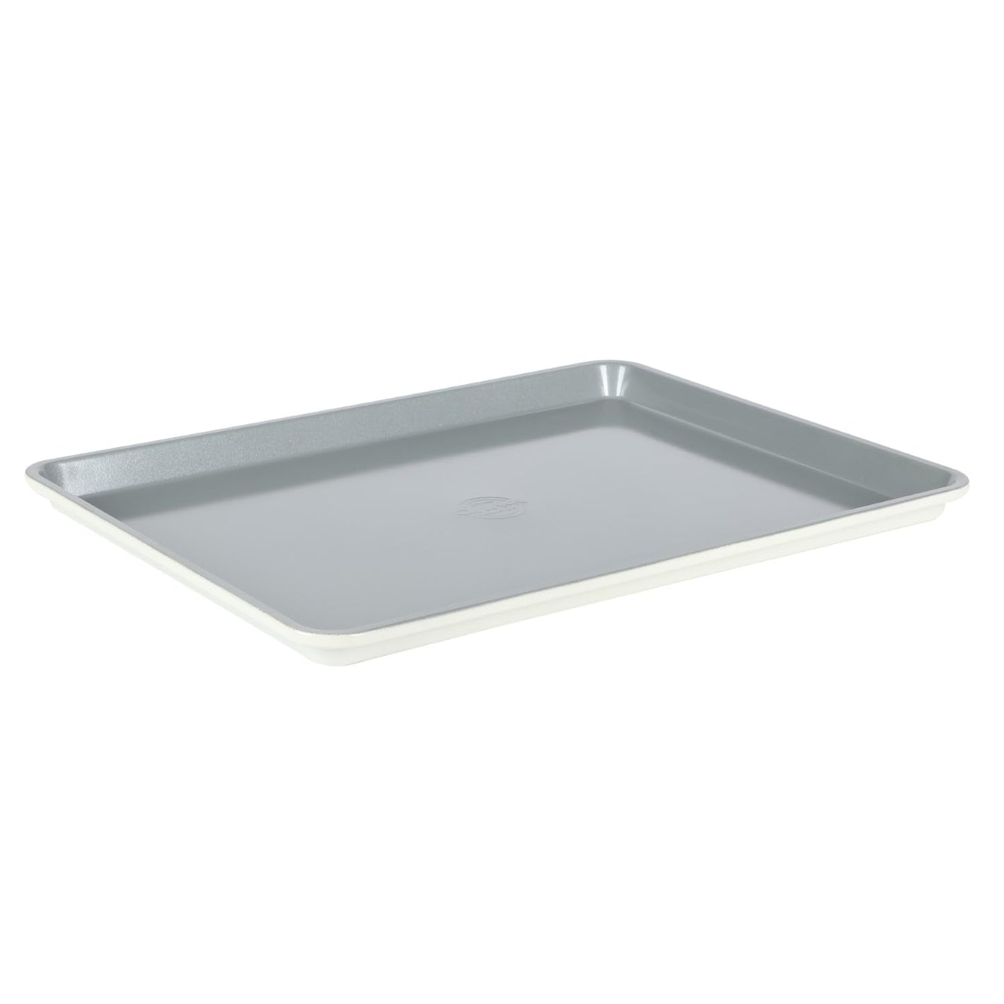 Sur La Table Kitchen Essentials Bake Sale 9 Inch PFOA, PFAS, PTFE Free Nonstick Round Cake Pan - Linen White