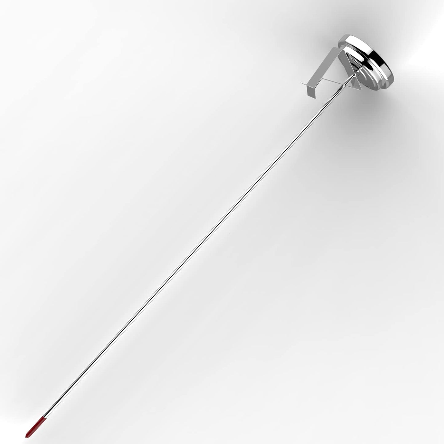Lightbeam 16" Long Stem Deep Fry Thermometer with Pot Clip, Instant Read 2" Dial Meat BBQ Turkey Thermometer Candy Thermometer for Deep Fry, Turkey, Grill, Candy & Coffee etc